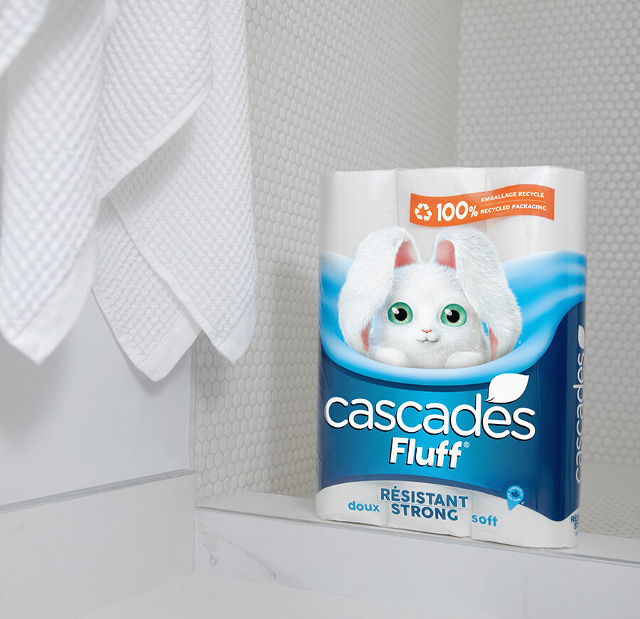 Papier toilette Cascades Fluff Strong