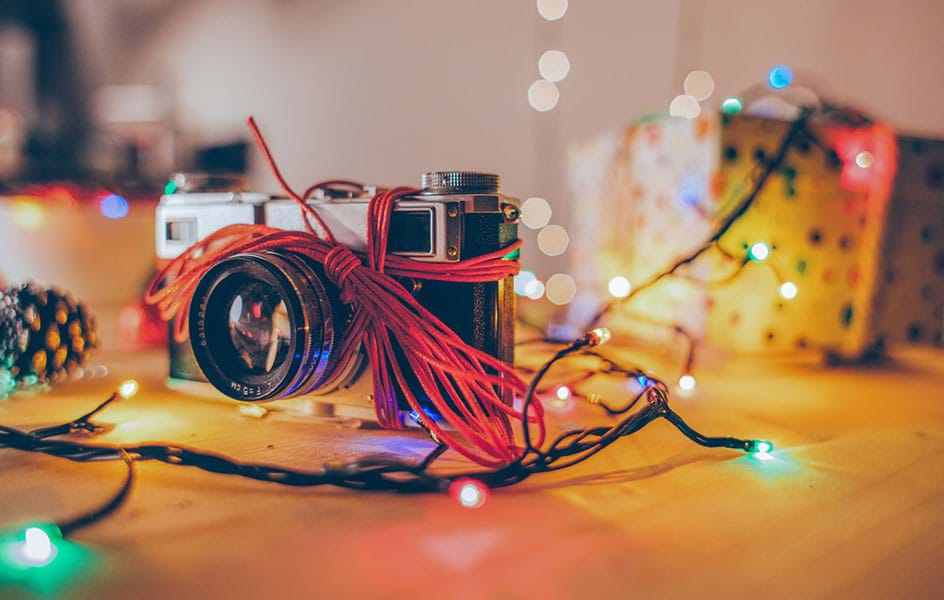 Décoration de Noël à faire soi-même Guirlande lumineuse en polaroïd