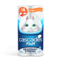 cascades fluff strong 8 rolls bathroom tissue