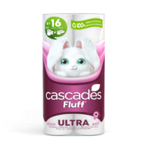 cascades fluff ultra 8 rolls bathroom tissue