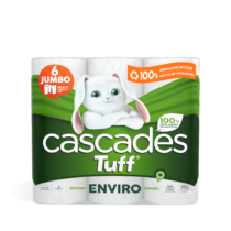 cascades tuff enviro 6 jumbo rolls paper towel