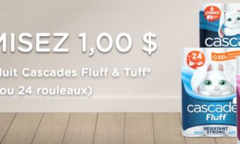 Coupon de réduction Cascades