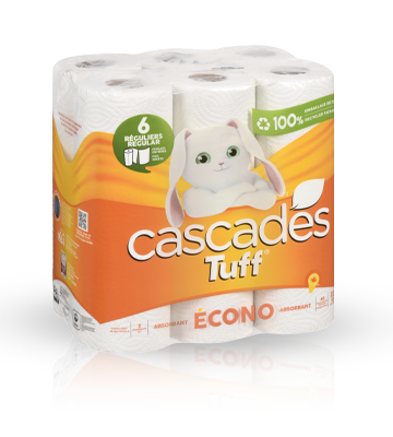 Papier essuie-tout Cascades Écono