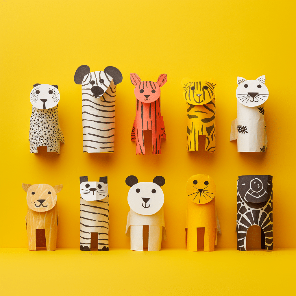 10 Animal Crafts to Make with Toilet Paper Rolls Cascades Fluff Tuff