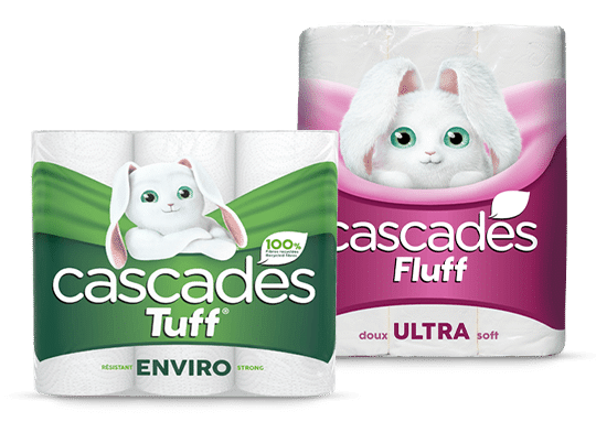 Produits Cascades Enviro et Ultra