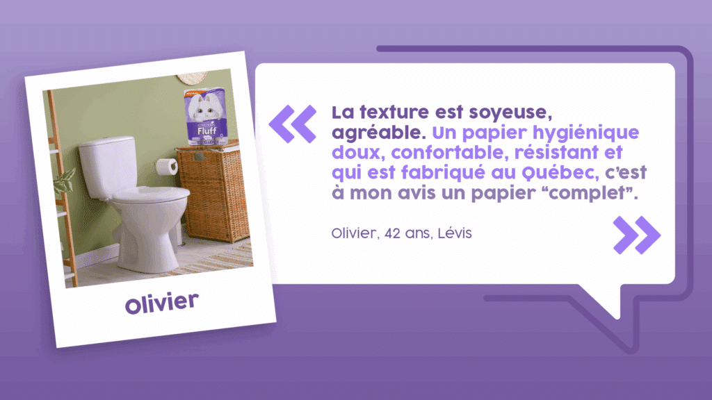 Citation Olivier avec image de toilette